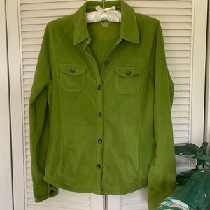 Lands' End Women’s Green Utility Jacket
